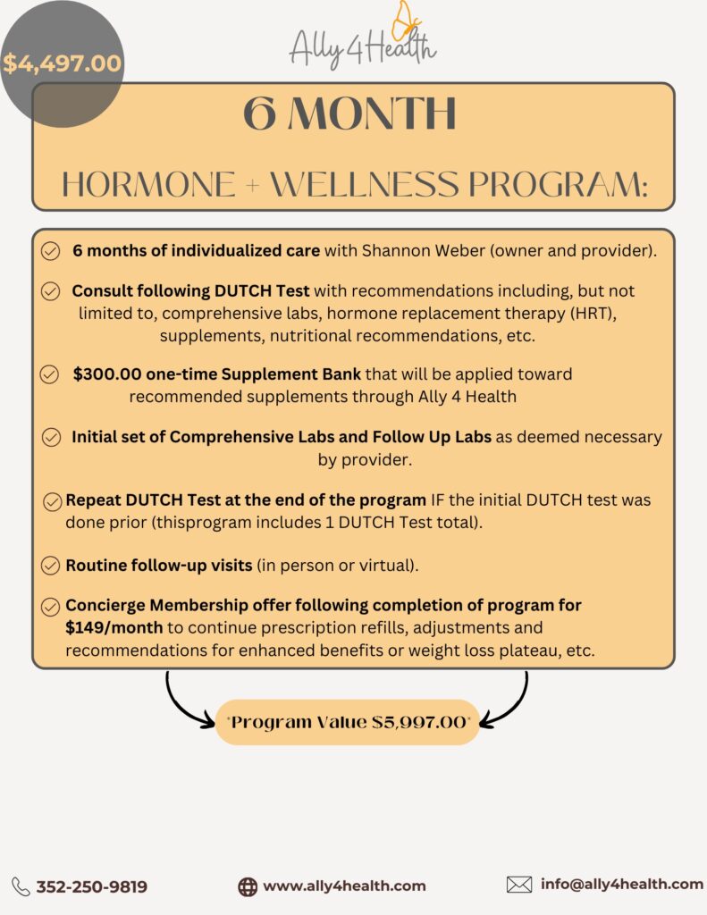 Hormone + Wellness Flyer 1